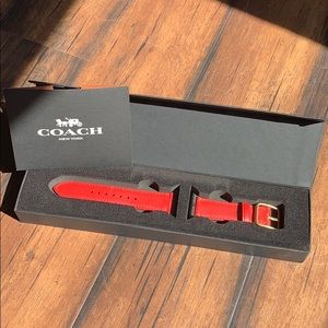 Coach Apple Watch band